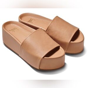 Beek Albatross Platform Sandals in Beach - Sz 10/41 NIB